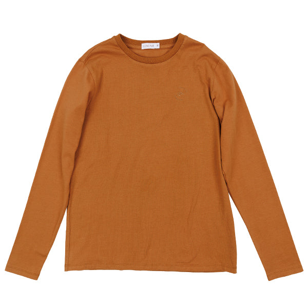 Sue cognac basic tee SS26