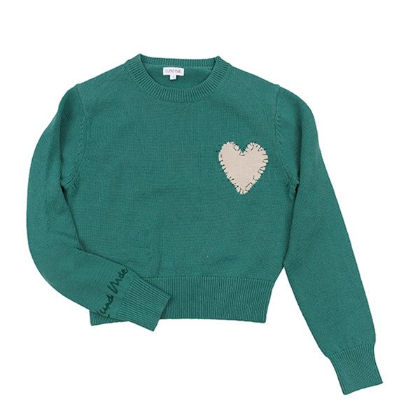 Eden heart forest sweater FW25