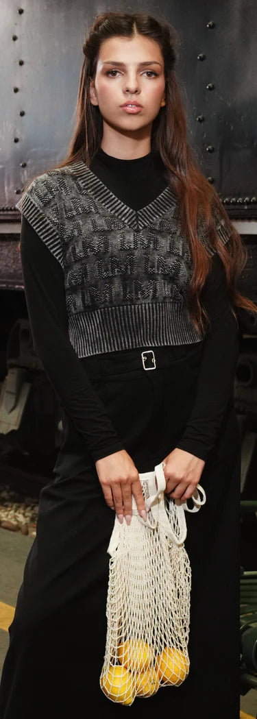 Etta black basic turtleneck FW25