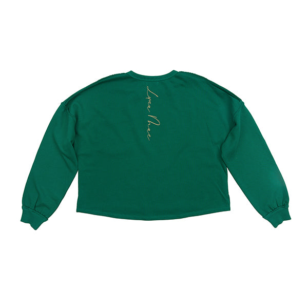 Luna green top FW24