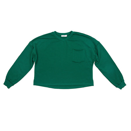 Luna green top FW24