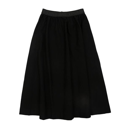 Lia jersey short black skirt FW24