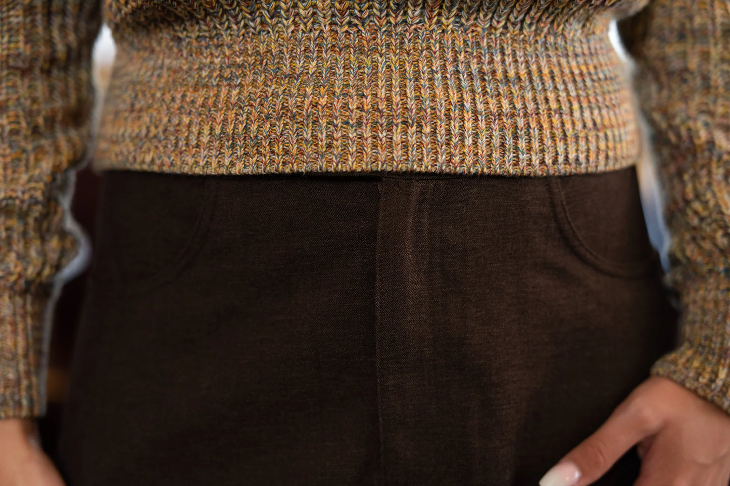 Hal chocolate skirt FW26