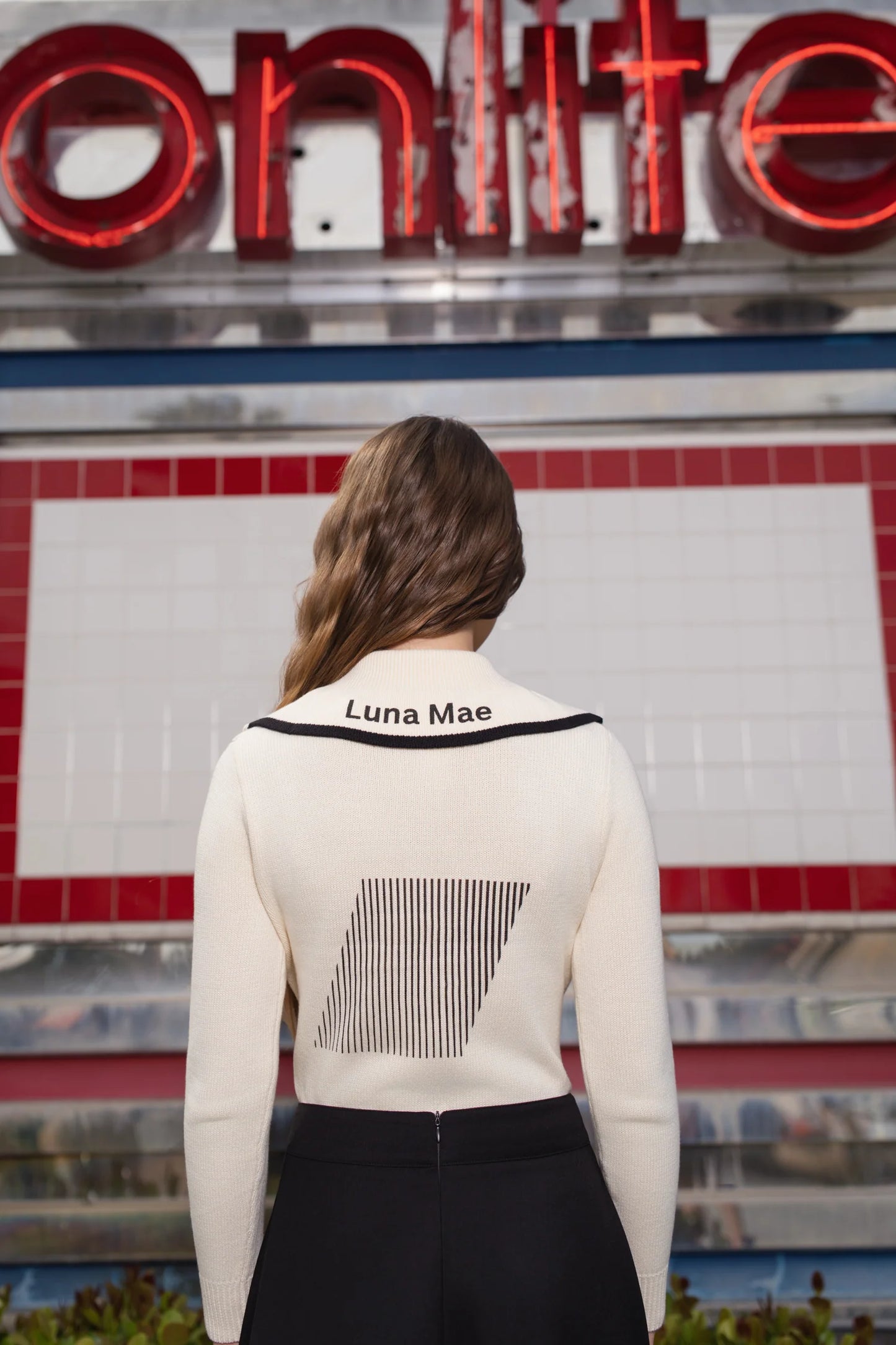 Anya cream sweater FW26