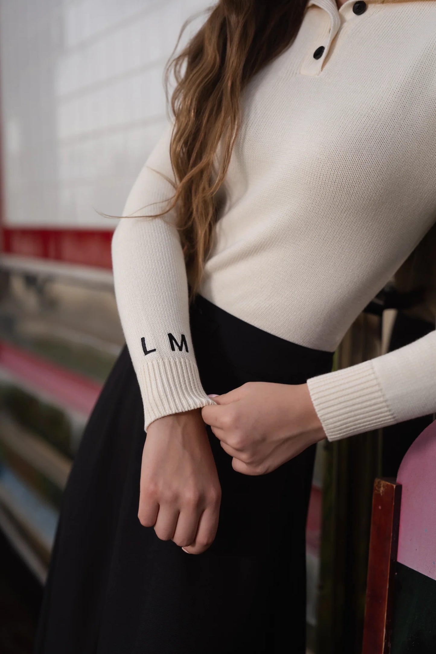 Anya cream sweater FW26