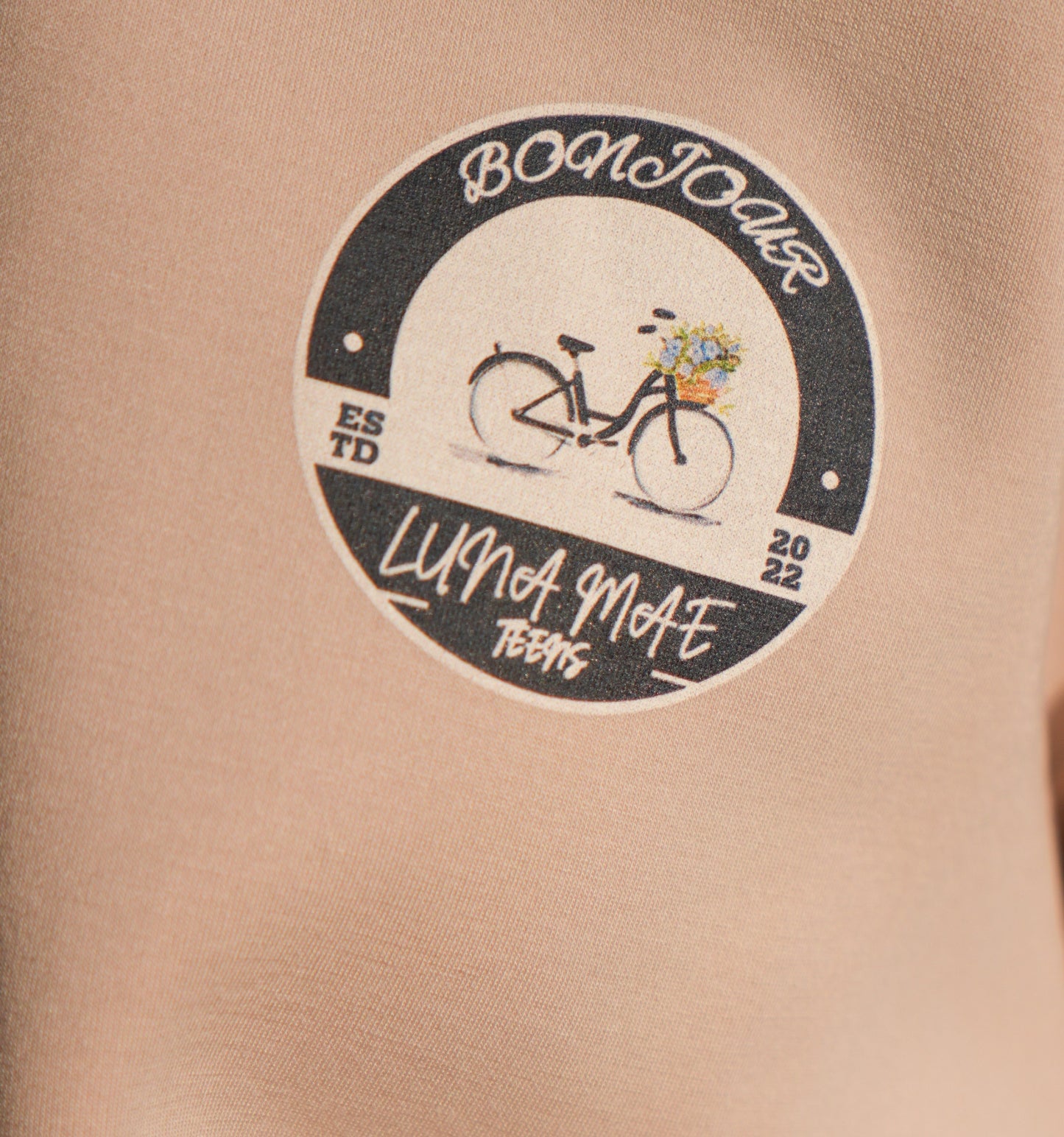 Raya navy collar logo sweatshirt SS26