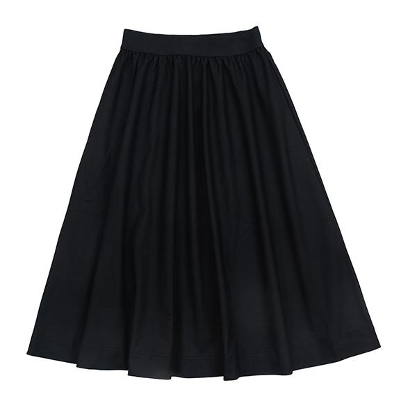 Lia black short skirt FW24