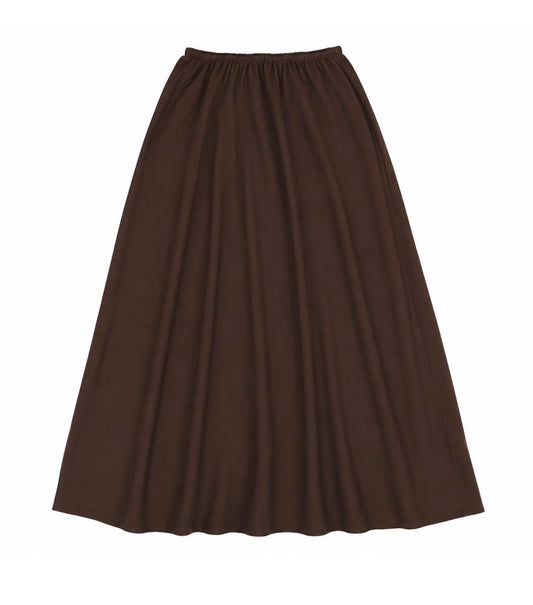 Lia Chocolate Skirt FW26