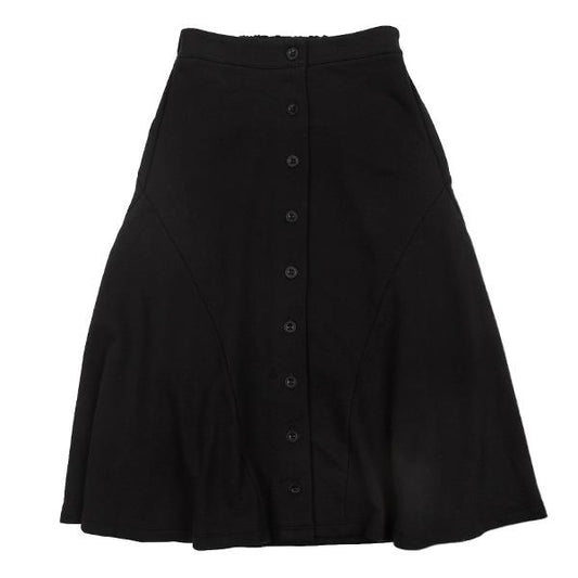 Button black skirt FW24