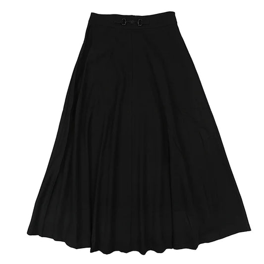 Ila Black Buckle Skirt FW26