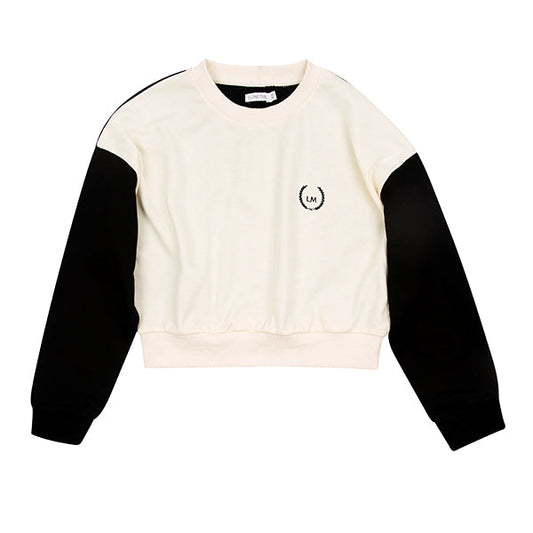 Sia two tone logo sweatshirt FW24