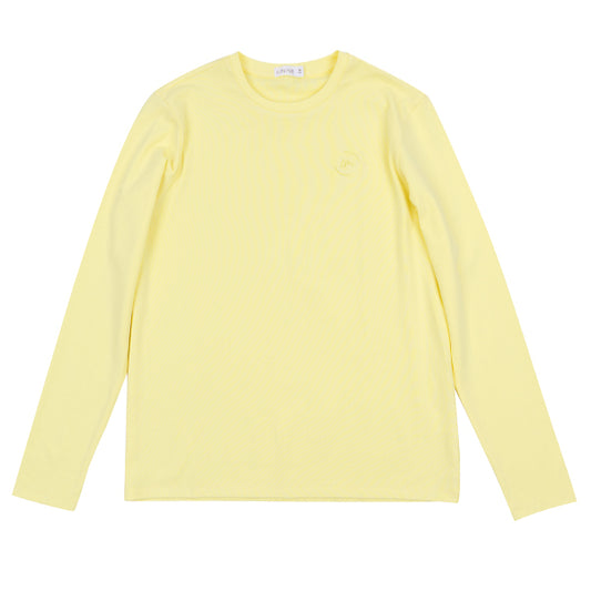 Sue yellow basic tee SS26