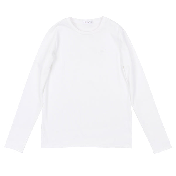 Sue white basic tee SS26