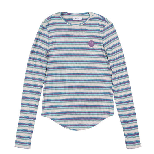 Ella multi stripe tee SS26