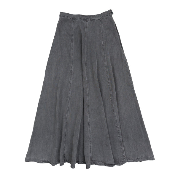 Bess panel grey denim skirt SS26
