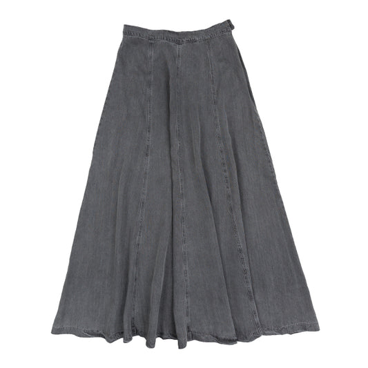 Bess panel grey denim skirt SS26