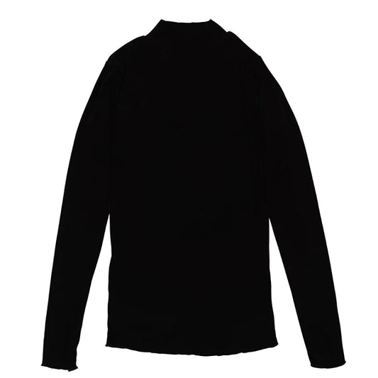 Knit black turtleneck FW26