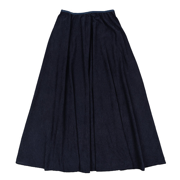 Indi navy corduroy skirt FW25