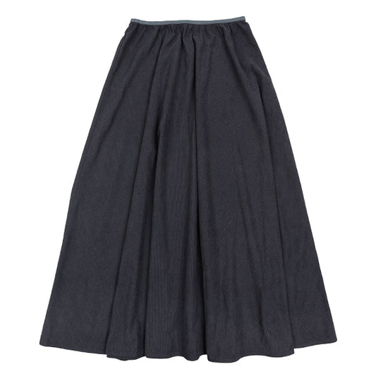 Indi grey corduroy skirt FW25