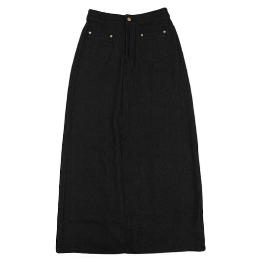 Kit Pocket Detail Grey/Black Skirt FW26
