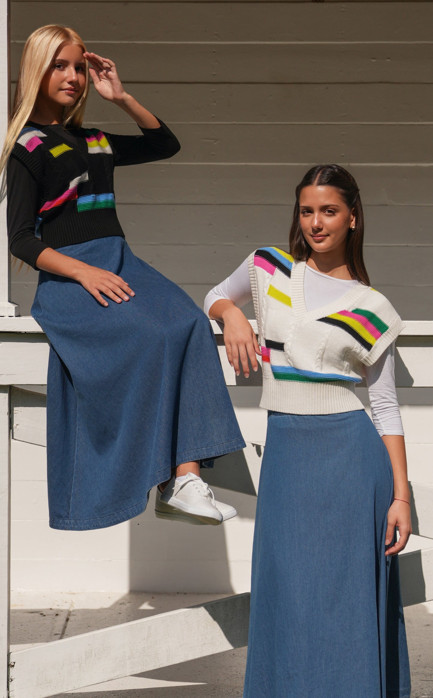 Amy denim skirt SS26