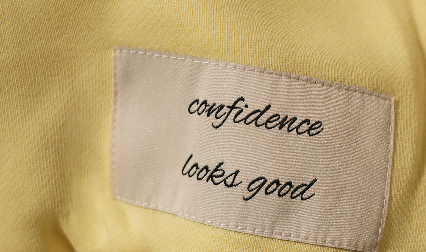 Lior patch yellow sweatshirt SS26