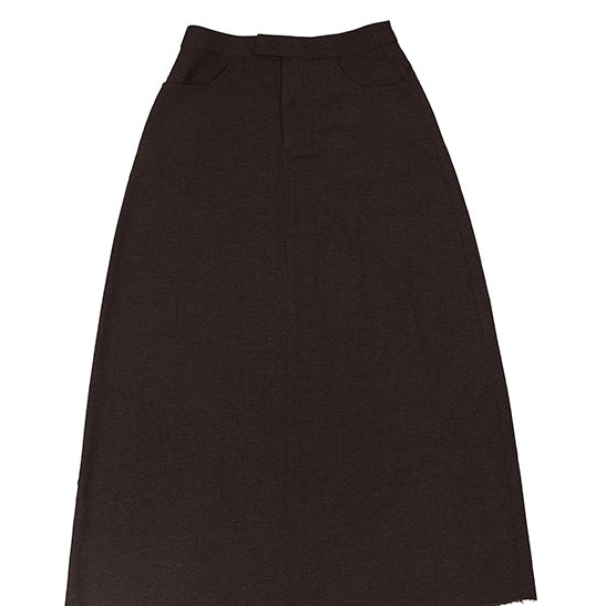Hal chocolate skirt FW26
