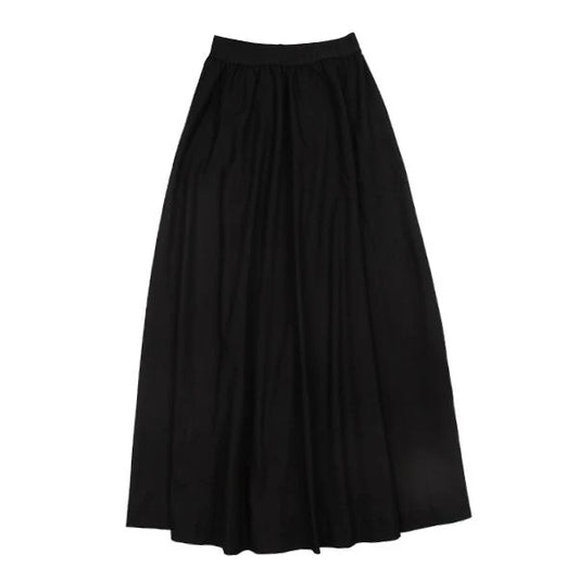 Lia black long skirt FW24